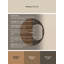 Tapis abstrait moderne et contemporain lavable à la machine Champlost Thanksgiving en beige - reliure beige-908735286