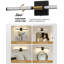 Luminaires noirs de meuble-lavabo pour salle de bain au-dessus du miroir, appliques murales de salle de bain à DEL de 24 po IP44 5CCT réglables pour tableaux (gradateur intégré)