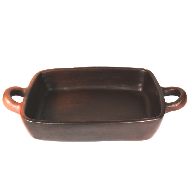 Ancient Cookware 14'' Earthenware Roasting Pan