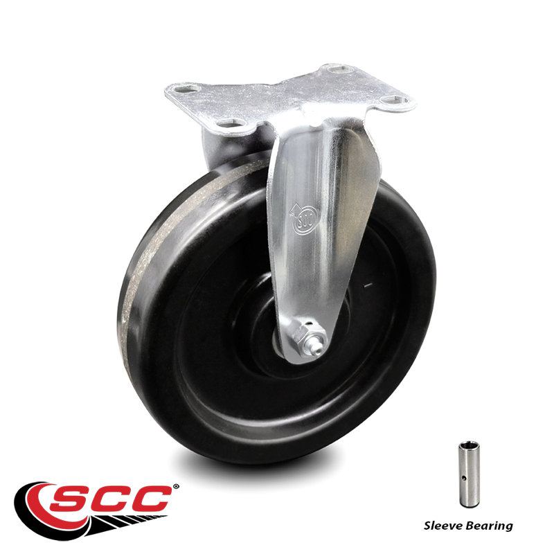 Phenolic Wheel Rigid Top Plate Caster