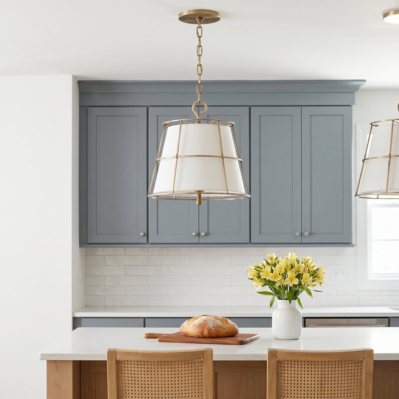 Merri Amadi 2 - Light Cone Pendant, Aged Brass