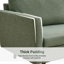 Cicero 204Cm Linen Flared Arm Sofa-981667557