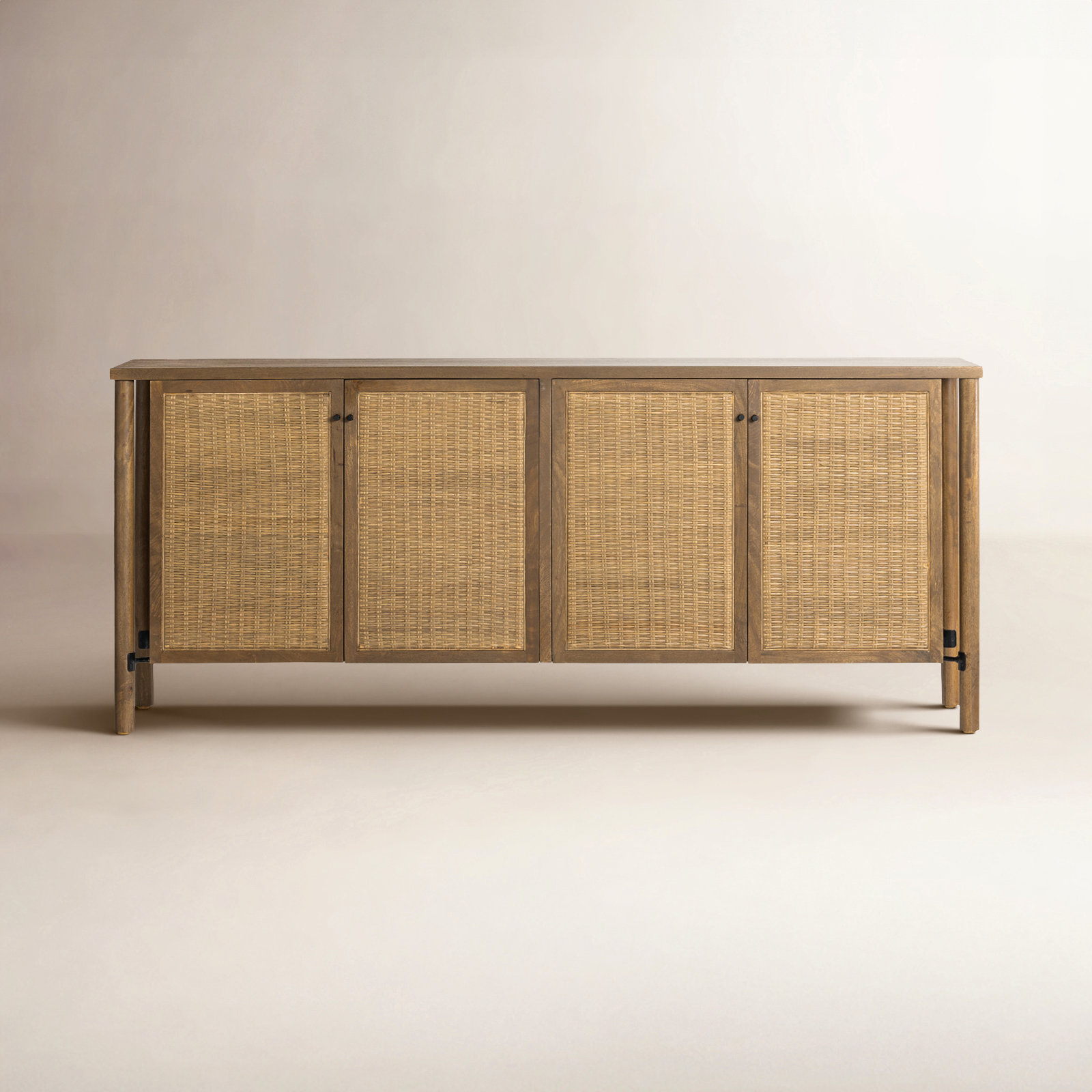 Abbey 74'' Sideboard, Taupe Cane