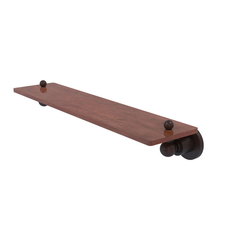 Lera Bracket Shelf, Venetian Bronze, 2.5" H x 22" W x 5" D