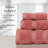 Ensemble de serviettes de bain 100% coton Elegance Essentials 550GSM-977573845