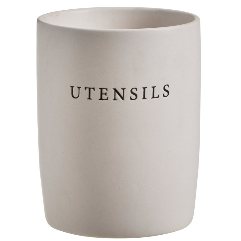 Round Utensil Crock