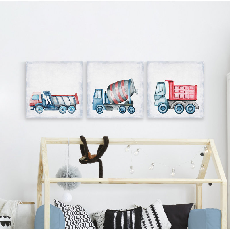 Rondel - 3 Piece Print Set, 41cm H x 123cm W x 3.81cm D