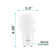 A19 LED GU24 Light Bulb 60W Equivalent 5000K Bright White Enclosed Fixture Rated 800 Lumens Dimmable Damp Rated UL Listed 16 Pack