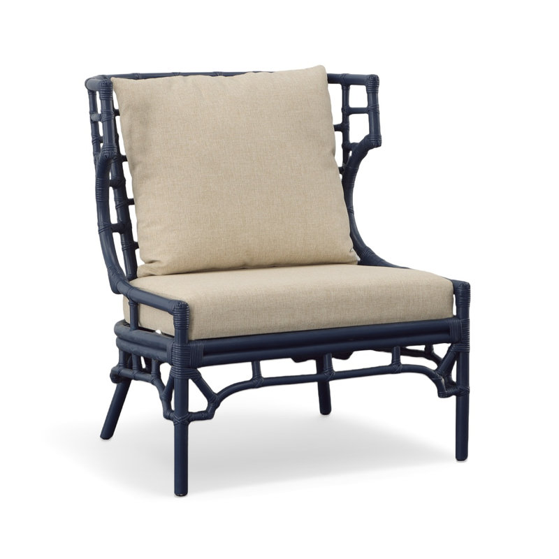 Chaise de patio avec coussins