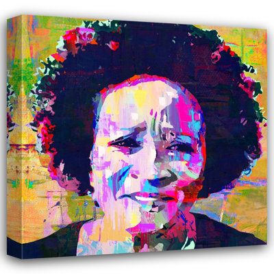 «Wanda Sykes» par Stephen Chambers - peinture sur toile tendue