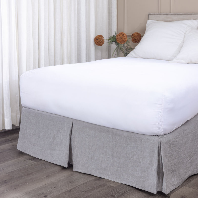 Doman Linen Tailored Bed Skirt, King