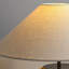 Small Ceramic Modern Table Lamp with Cotton Blend Shade for Bedroom Living Room, Bulb Included-1540493468