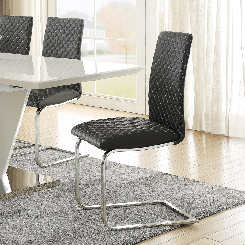 Speece 19'' H Tufted Upholstered Side Chair