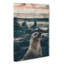 Portrait Of A Seal - Wrapped Canvas-61837389