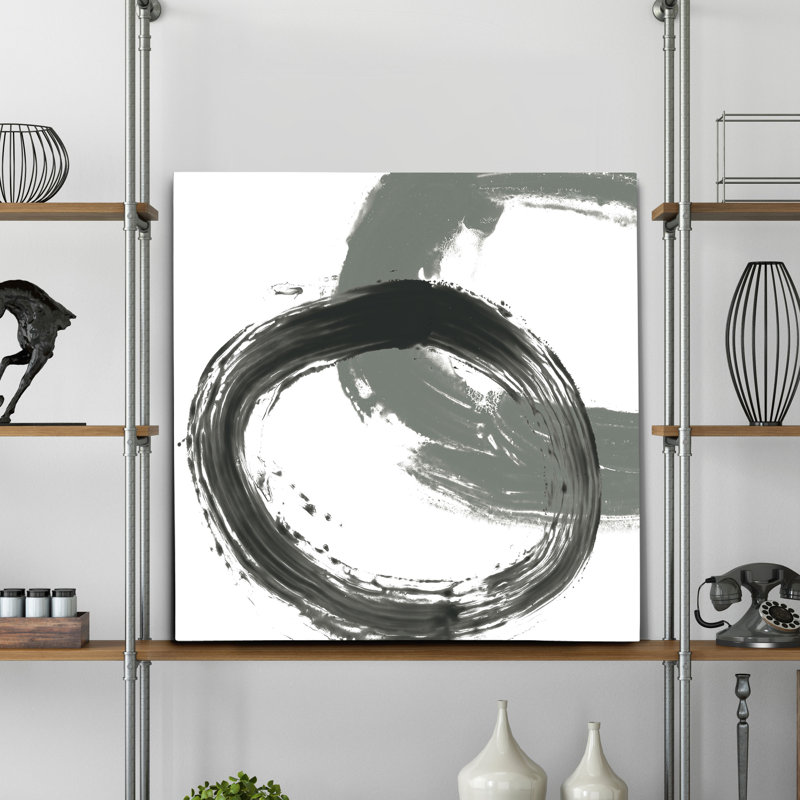 " Circular Reaction II ", 40" H x 40" W x 1.5" D, Wrapped Canvas