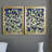 " Indigo Blooming Night I " 2 - Pieces-546285394-546285393