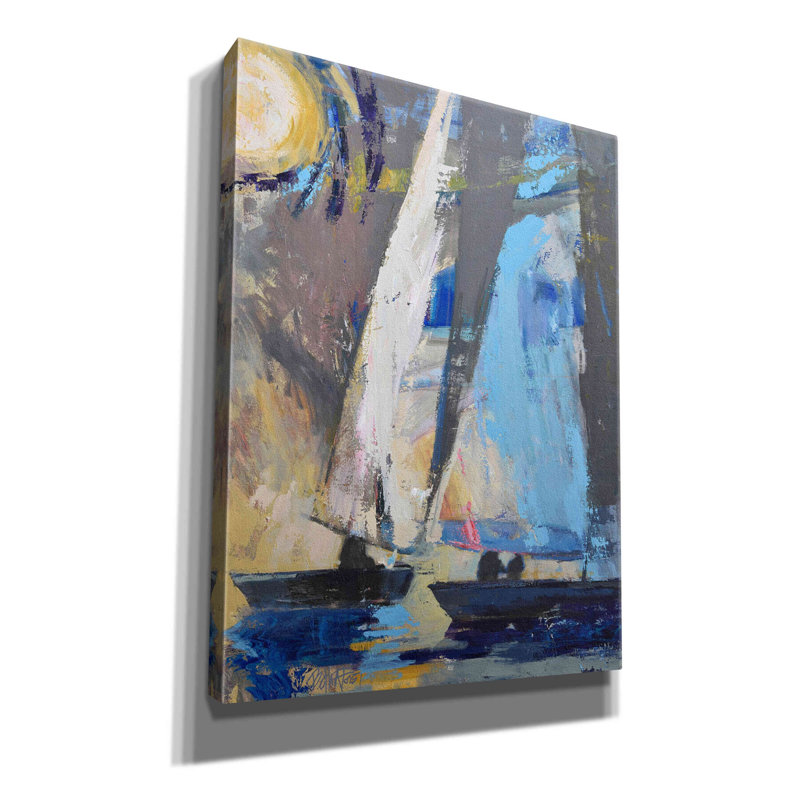 Reproduction sur toile tendue, H 16 po x l 12 po x P 0,75 po