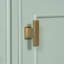 Meuble-lavabo de 24 pouces avec lavabo, armoire en bois massif et panneau de fibres à densité moyenne avec un tiroir rabattable, deux tiroirs standard et une tablette réglable, meuble-lavabo vert autoportant pour le rangement de la salle de bain-1893856599