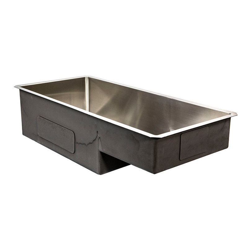 Nantucket Sinks x Studio Dearborn Pro Series Undermount Stainless Steel Kitchen Sink