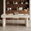 Bureau d'écriture avec tiroirs blanc