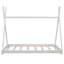 Lit plateforme House avec structure triangulaire-2120773218