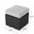 Comfortable Outdoor Lounge Feature - Grey+silver, Pe & Iron, Waterproof Cloth, 12.71 In Relaxation Piece +iron, Water-, 7.95 Lb Weight