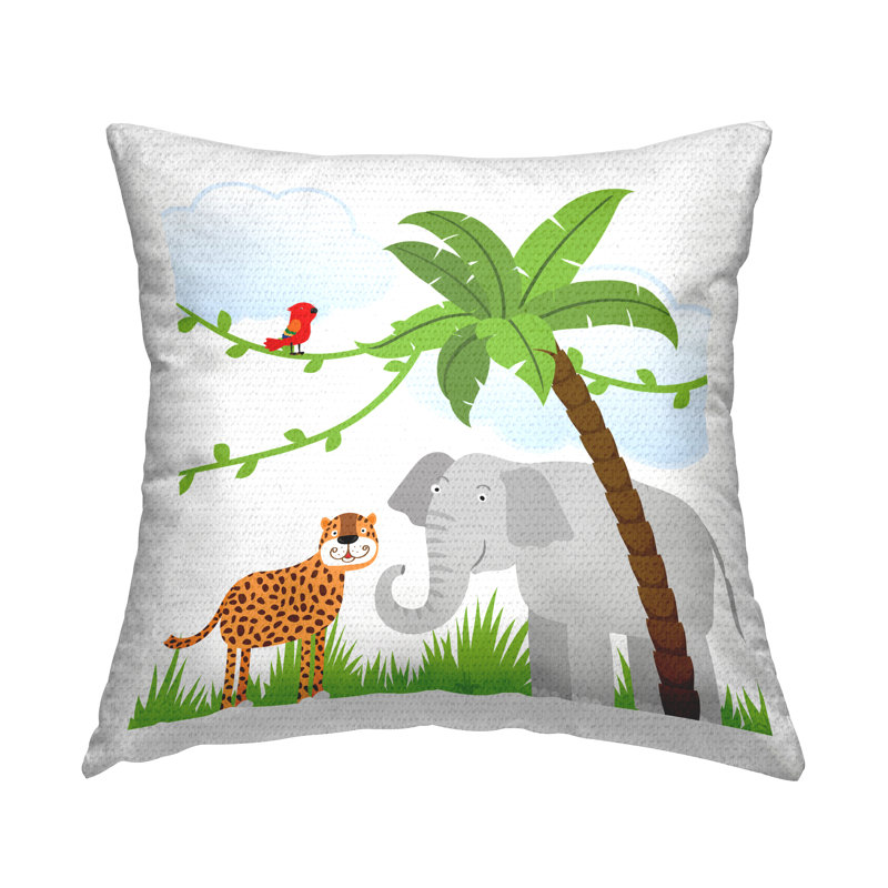 Housse et insert de coussin décoratif en polyester pour intérieur / extérieur Kim Allen