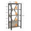 80cm W Metal Standard Bookcase-714032746-714032747