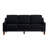 Vallen Modern Sofa Couch with Scooped Armrest/Wood legs,Upholstered Velvet Sofa with Removable Cushions for Livingroom Bedroom-252692491-231079728-231079729
