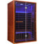 Double sauna infrarouge avec panneau de commande intelligent