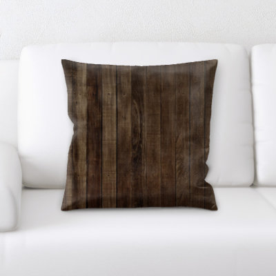  Wooden Textures Throw Pillow