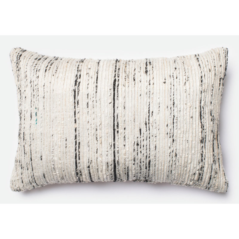 Hippocrates Lumbar Pillow, Silver/Multi, Down Blend