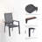 Alyah 4 - Person Patio Dining Set with Round Table