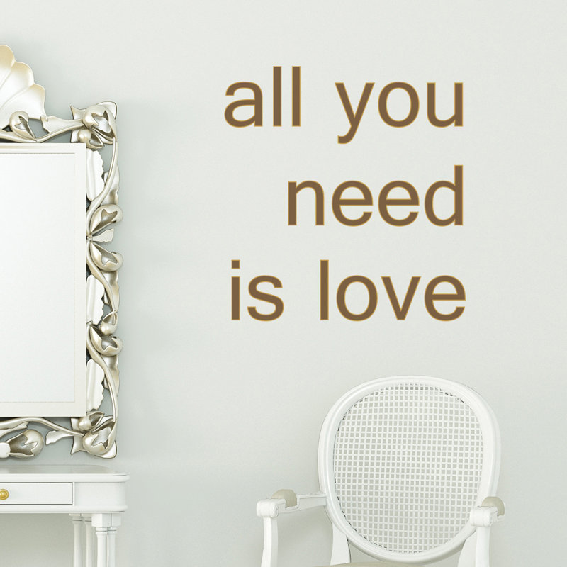 Wall Decal, Brown