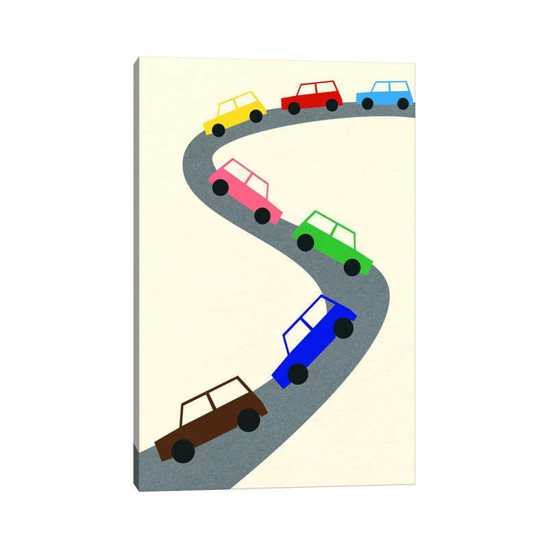 Traffic by Rosi Feist - Gallery-Wrapped Canvas Giclée on Canvas, No Frame, 20.32 cm H x 30.48 cm W