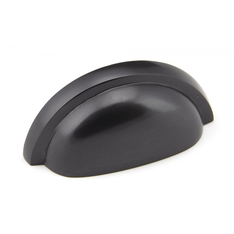 Regency 7.5 cm centre Cup Handle, Aged Bronze