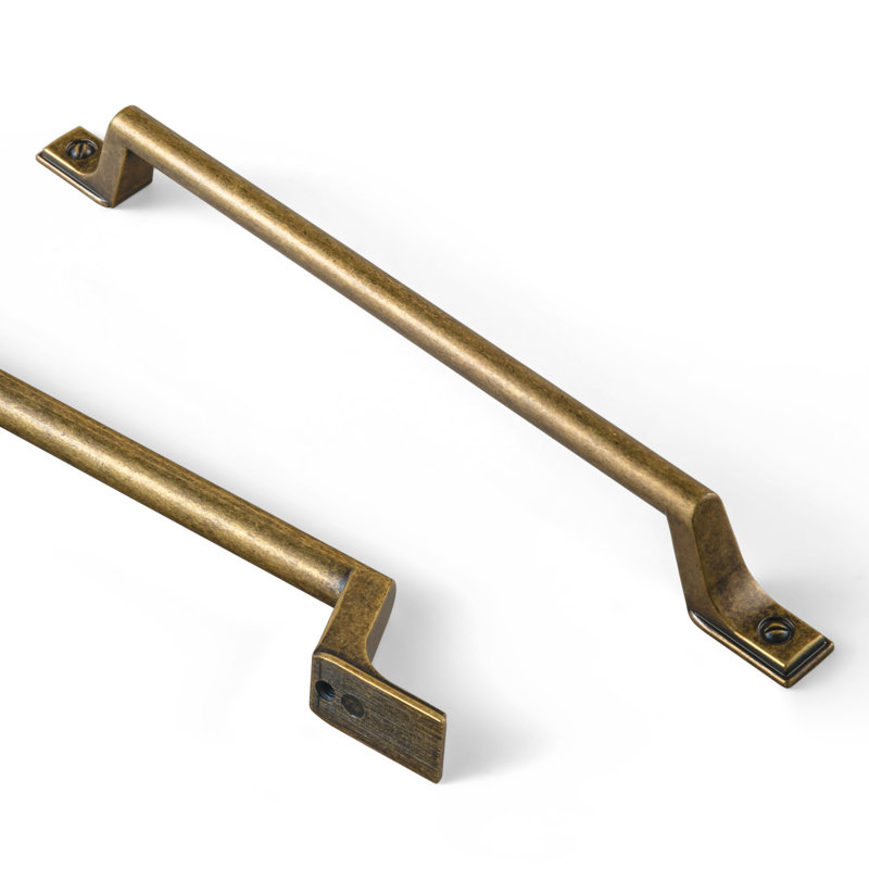 Ensemble de poignées de bar American Classic, Laiton antique, 7.6"