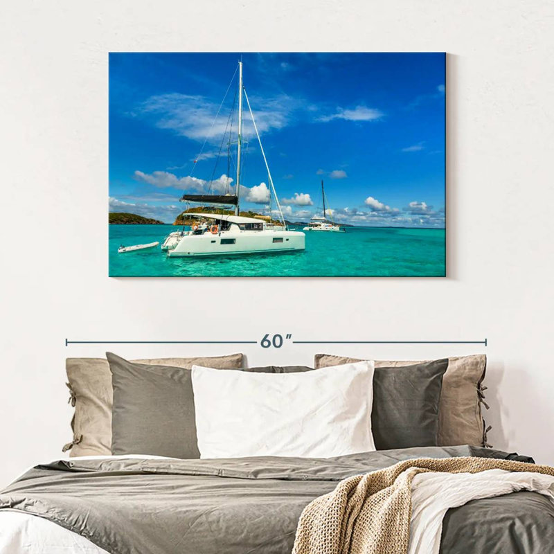 Mehar Catamarans dans les Caraïbes, H 32 po x l 48 po