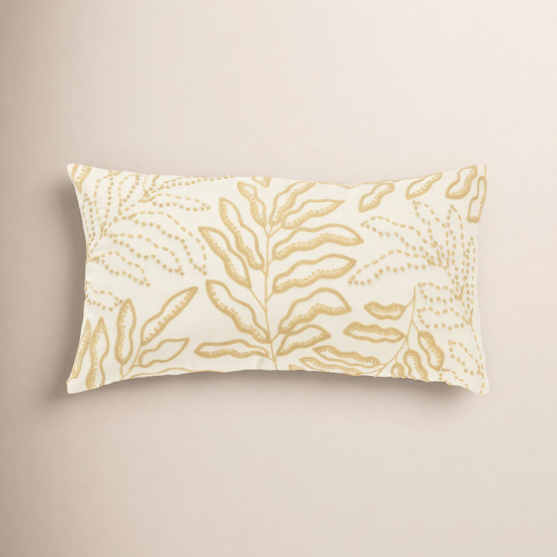Coussin Elwin, Ivoire / Beige