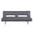 69 " Faux Leather Convertible Sofa