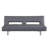 Full 69'' Faux Leather Convertible Sofa