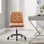 Chaise de bureau en cuir végétalien sans accoudoirs Prim par Modway-900209040