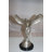 Rolls Royce Spirit of Ecstasy Small Bronze Statue - Mererid Flying Lady Sculpture, 9"L x 9"W x 14"H