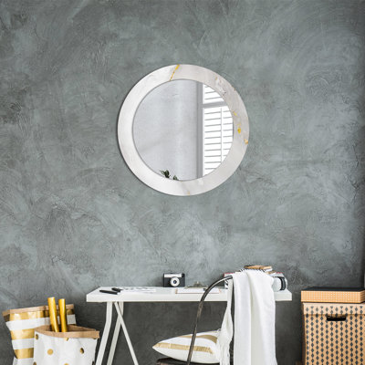 Huldar Glass Flat Wall Mirror