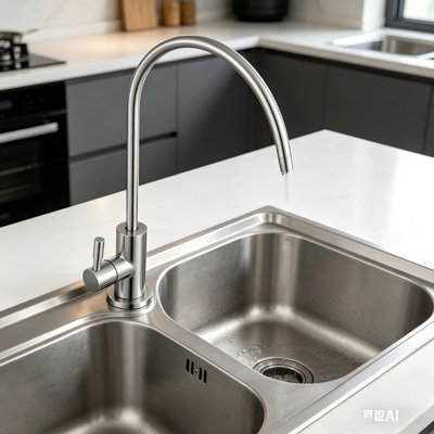 Light Luxury High-Arc Lead-Free Drinking Water Faucet—Featuring A Solid Brass Valve Core For Safety And Durability, Versatile Design Suitable For Various Settings And Direct Drinking Water.