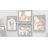 Picture Frame - Set of 5 - Photo Frame with Polished Plexiglass for Tabletop and Wall Display-101476088-101476092