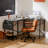 Hussan 50" Wide Reversible L-Shape Desk with Storage Bag-64800576-52885021