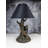 Mythical Creature Sasquatch Big Foot Cryptid Ape By Tree Trunk Table Lamp Décor