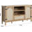 Rattan Sideboard Buffet Cabinet with Storage, Farmhouse Kitchen Buffet Cabinet with Drawer-331418632-319268007