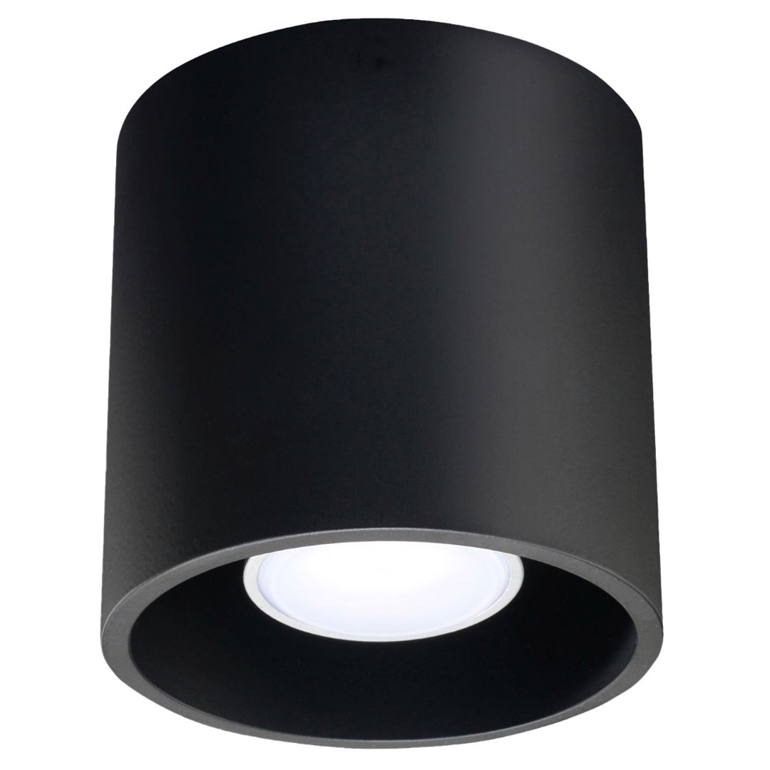 Sollux Lighting Ceiling Lamp Orbis 1 Grey - Black / Aluminium - Image 2